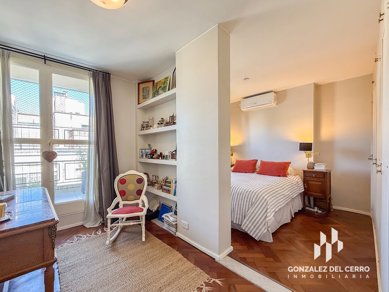 Departamento 4 dormitorios con balcon terraza