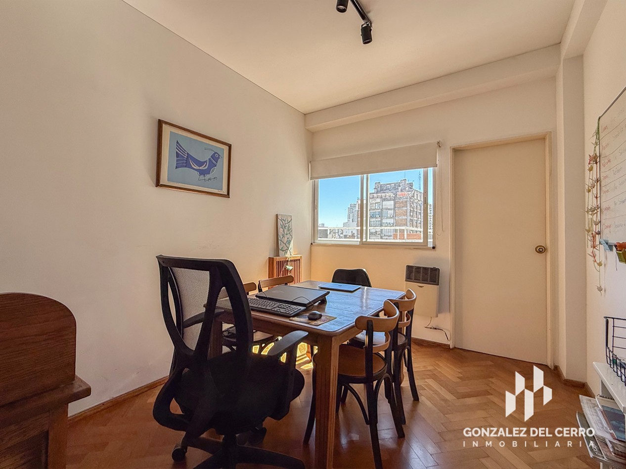 Departamento 4 dormitorios con balcon terraza