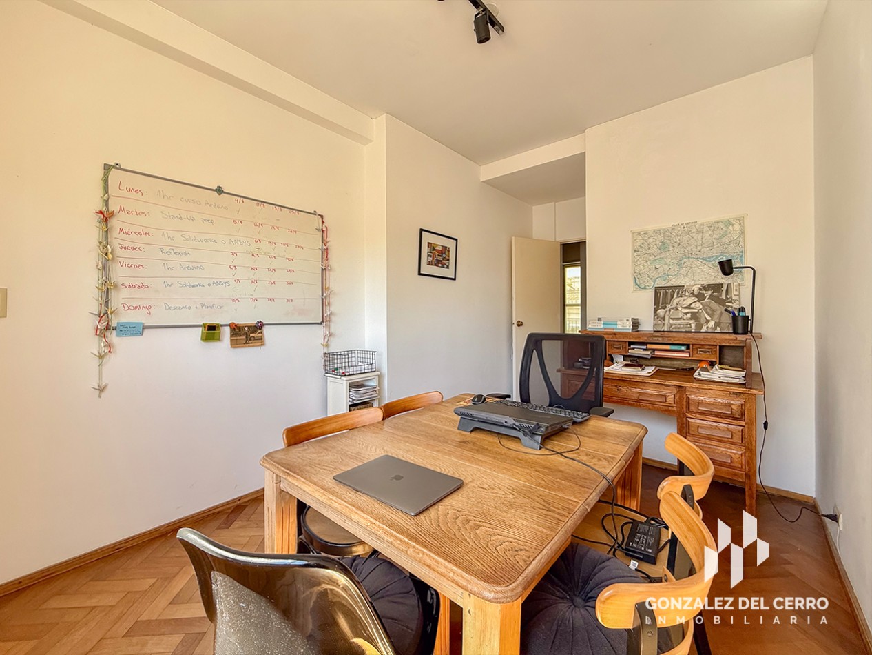 Departamento 4 dormitorios con balcon terraza