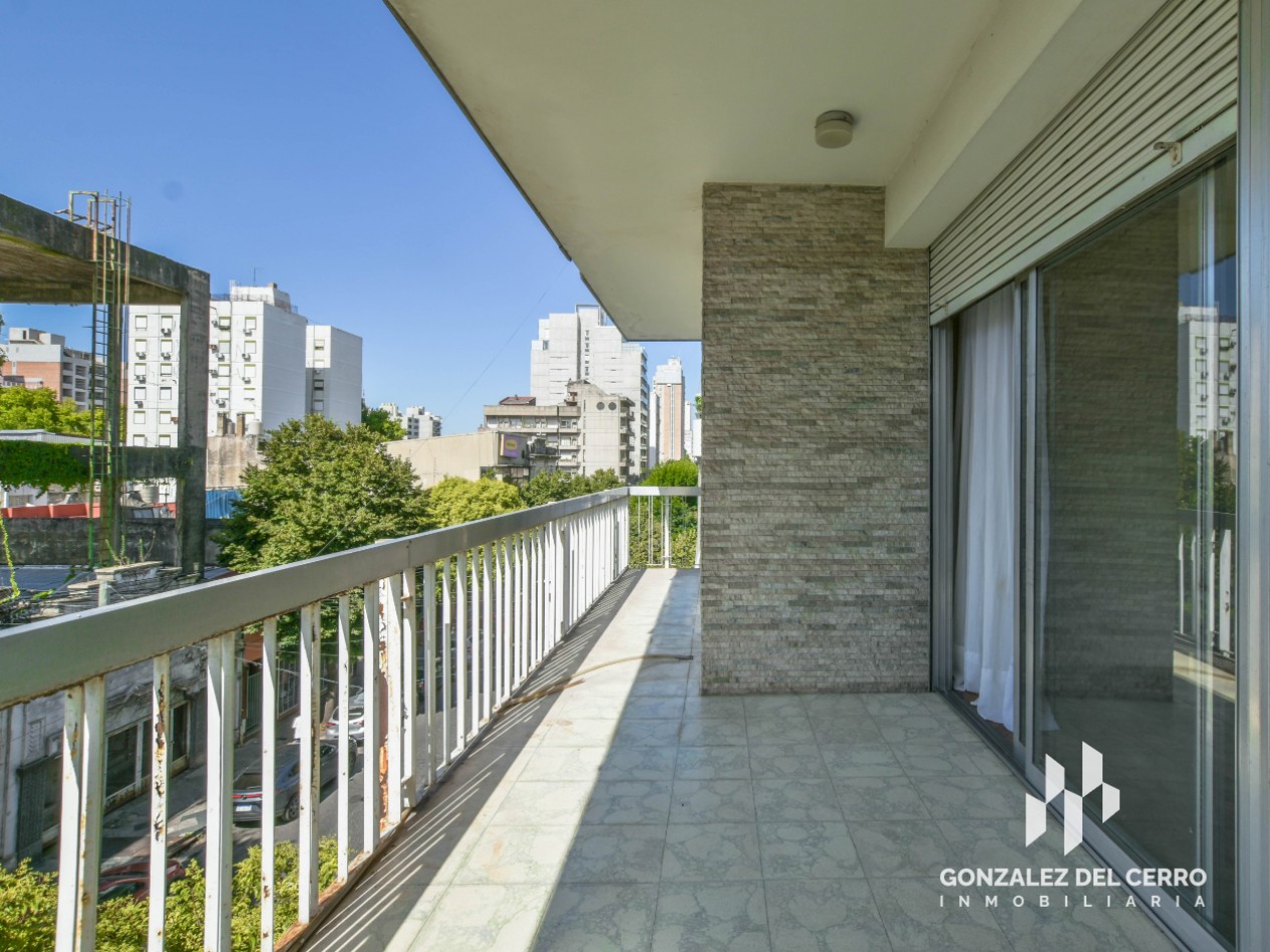 Departamento 2 dormitorios + dependecia de servicio y cochera | Cordoba 2479 