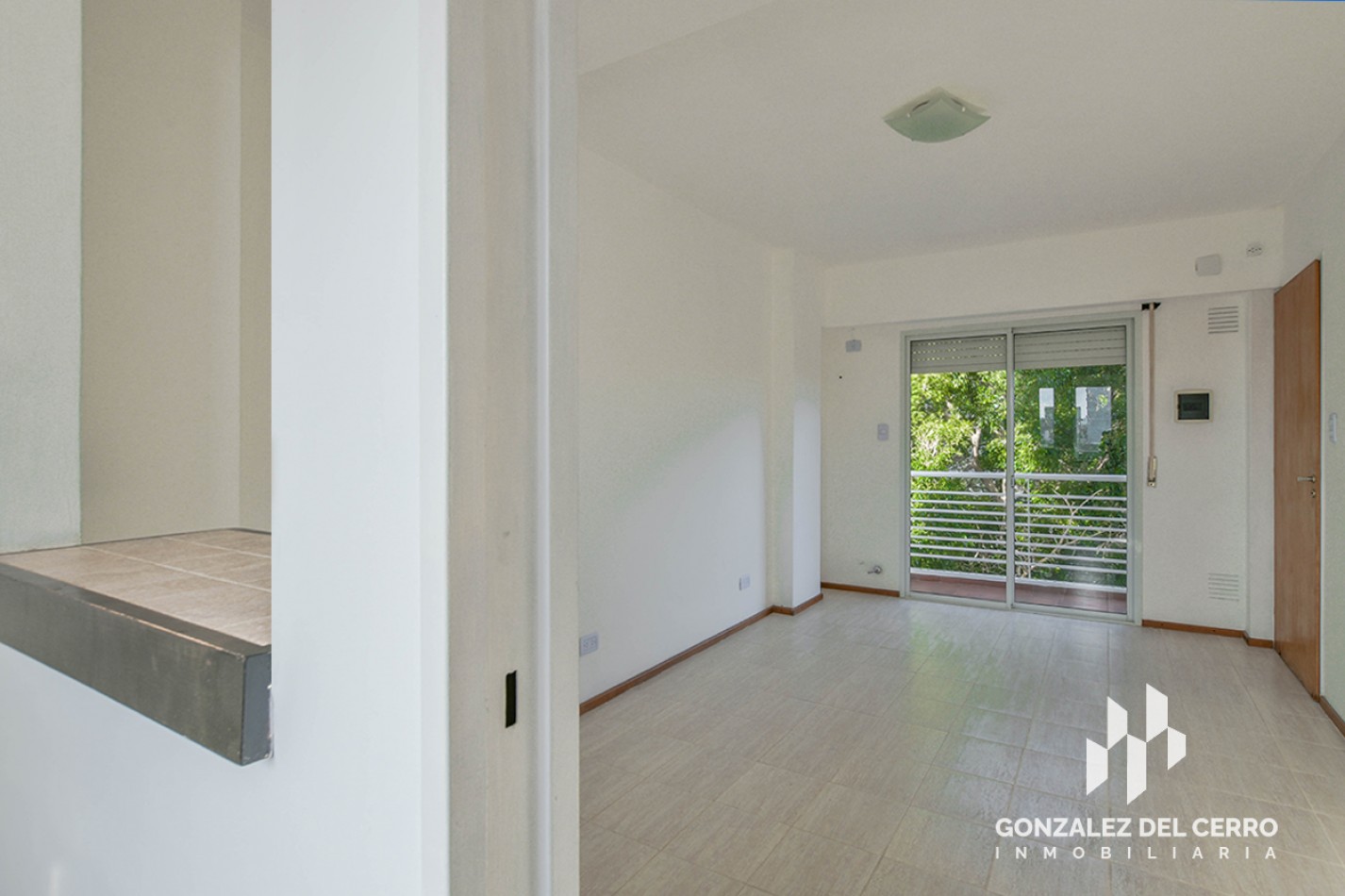 Departamento 1 dormitorio con balcon al frente