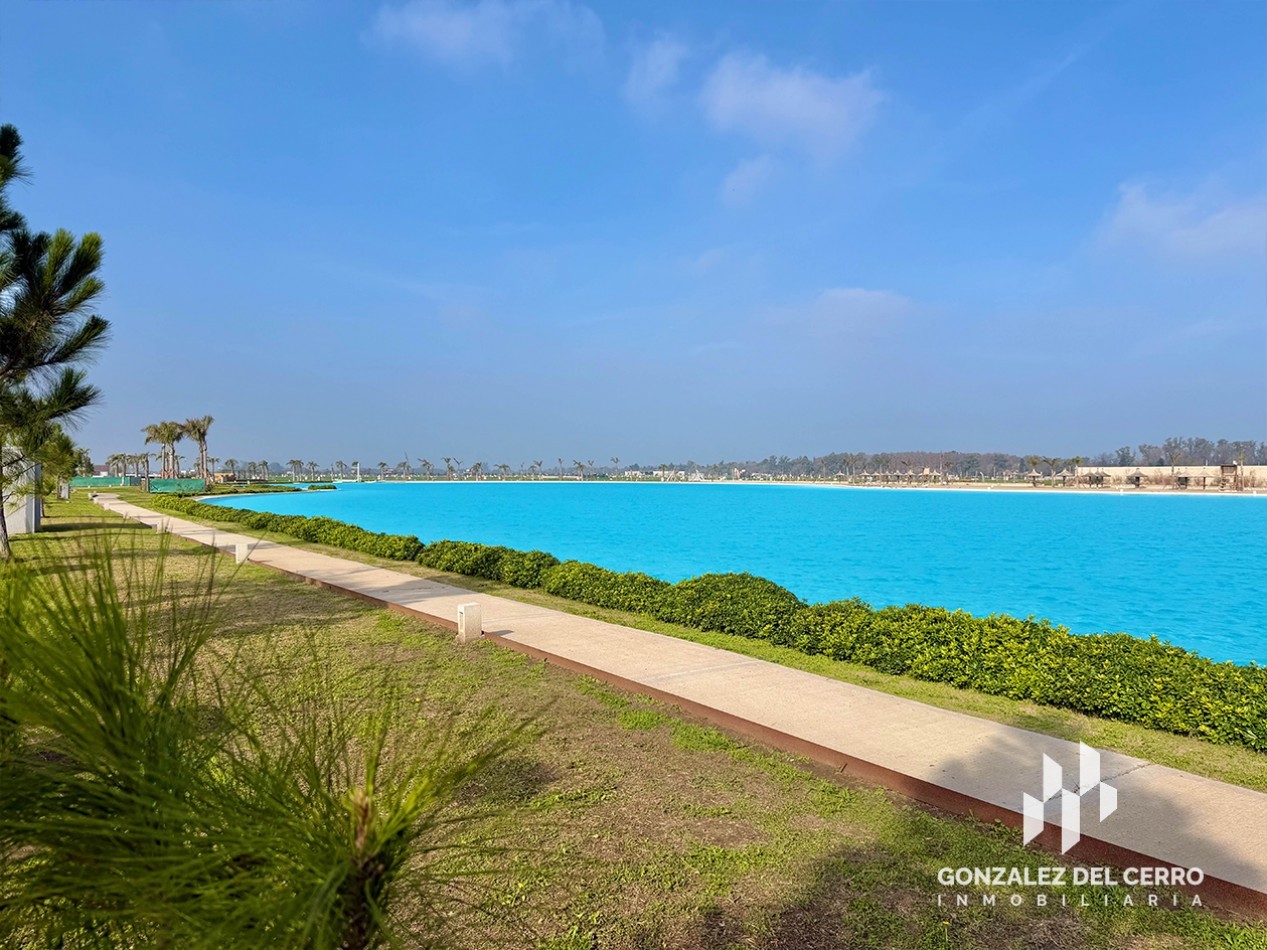VIDA LAGOON | 800 m² con fondo norte al reservorio | Lote 853